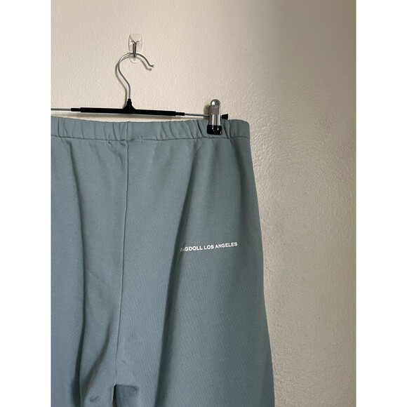 Ragdoll LA Women's Jogger Sweatpants in Fog Blue Size LARGE - Picture 4 of 7